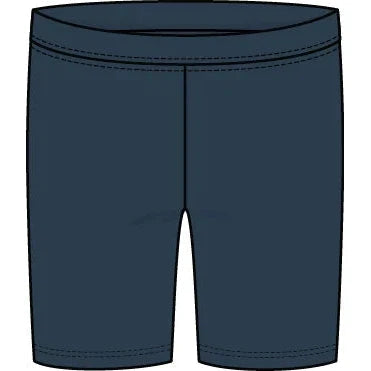 CR Kids Girls Bike Shorts - Navy-CR KIDS-Little Giant Kidz