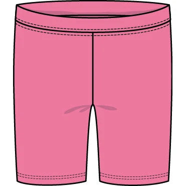 CR Kids Girls Bike Shorts - Pink-CR KIDS-Little Giant Kidz