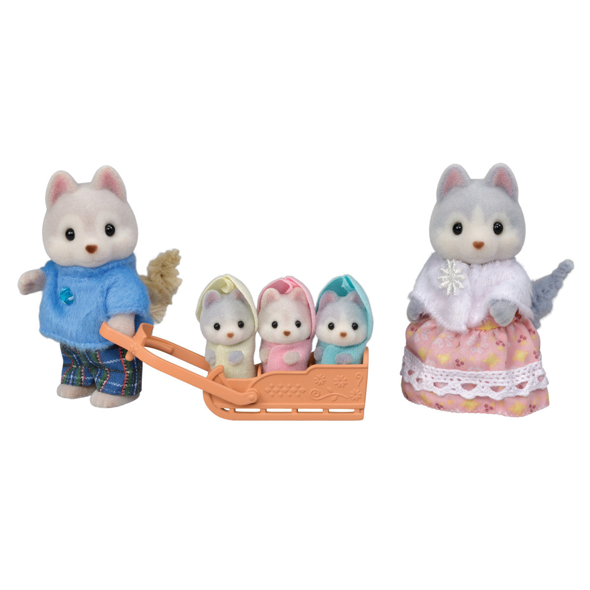 Calico Critters Husky Family-EPOCH Everlasting Play-Little Giant Kidz