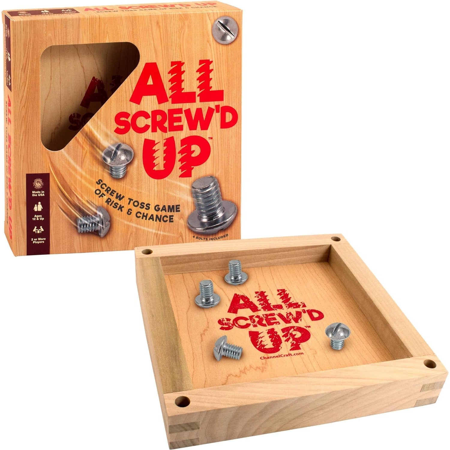Channel Craft All Screw'd Up Game-CHANNEL CRAFT-Little Giant Kidz