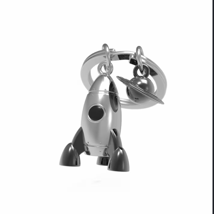Chocli Rocket & Saturn Keychain-Chocli-Little Giant Kidz