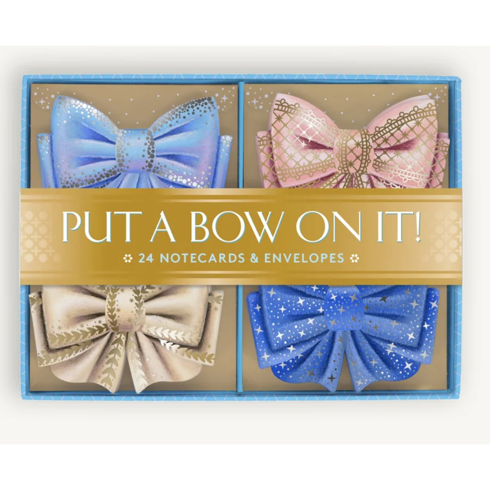 Chronicle Put a Bow on it- Notecards-CHRONICLE BOOKS-Little Giant Kidz