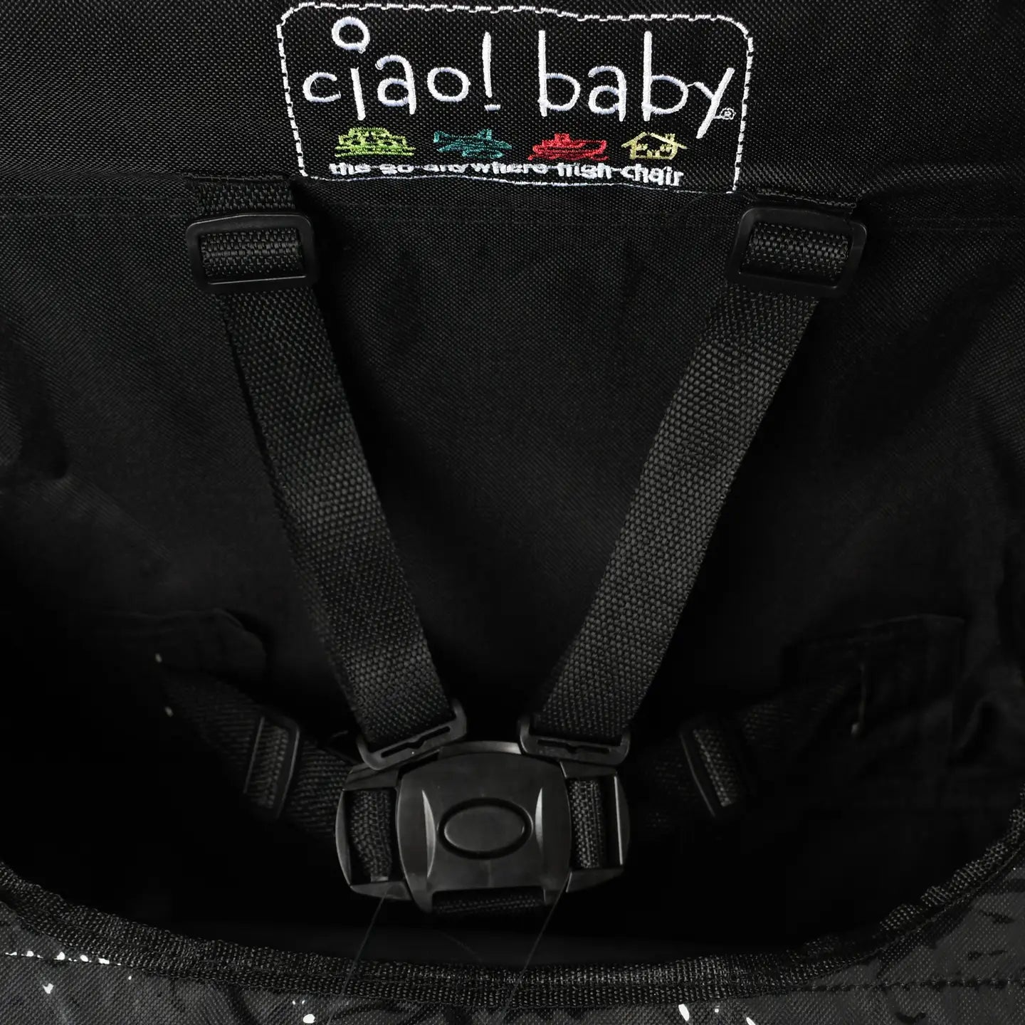 Ciao! Baby Portable High Chair - Black-Ciao! Baby-Little Giant Kidz