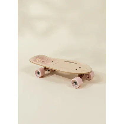 Coco Village Kids' Wooden Skateboard with Handle- Bloom-Coco Village-Little Giant Kidz
