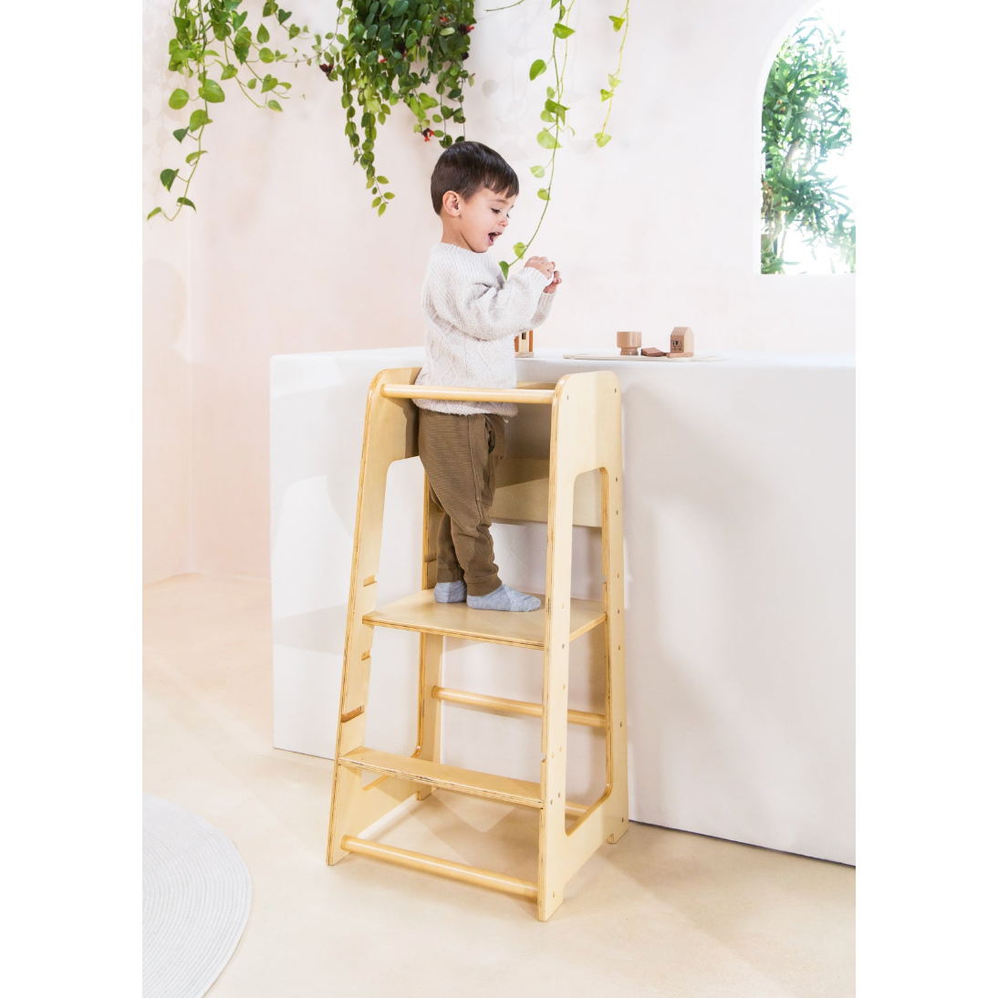 Coco Village - New Educational Tower - Natural Wood-Coco Village-Little Giant Kidz