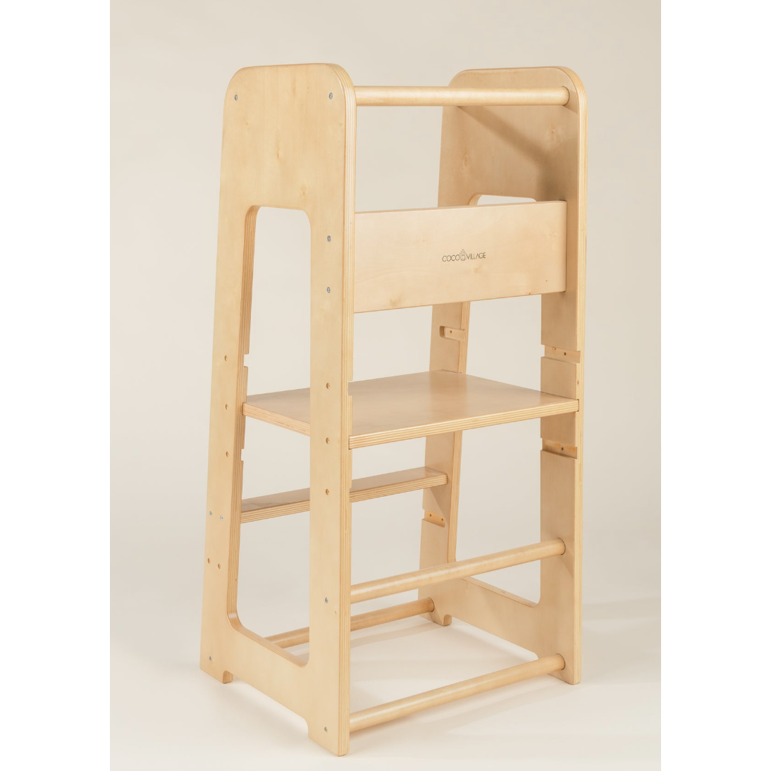 Coco Village - New Educational Tower - Natural Wood-Coco Village-Little Giant Kidz
