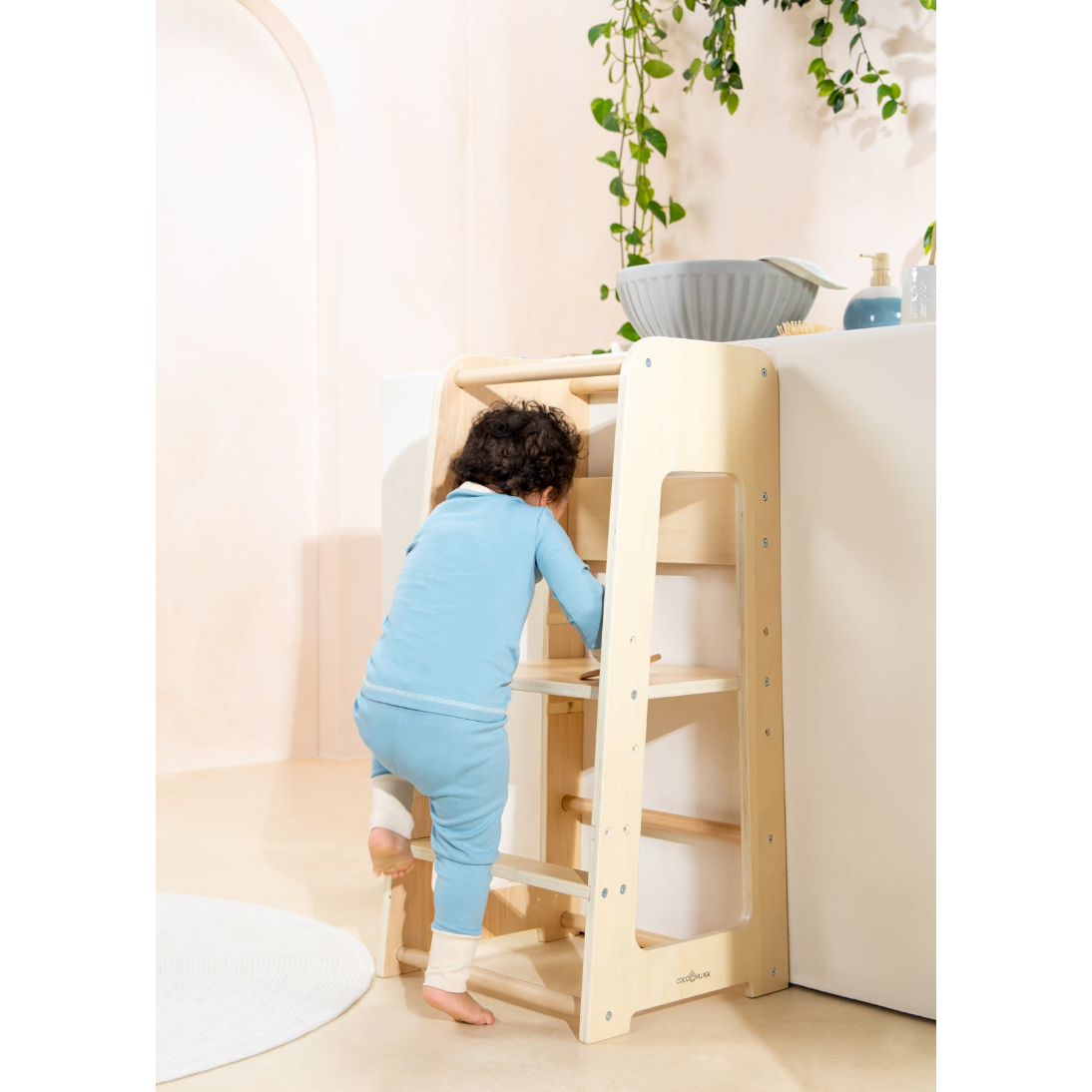 Coco Village - New Educational Tower - Natural Wood-Coco Village-Little Giant Kidz