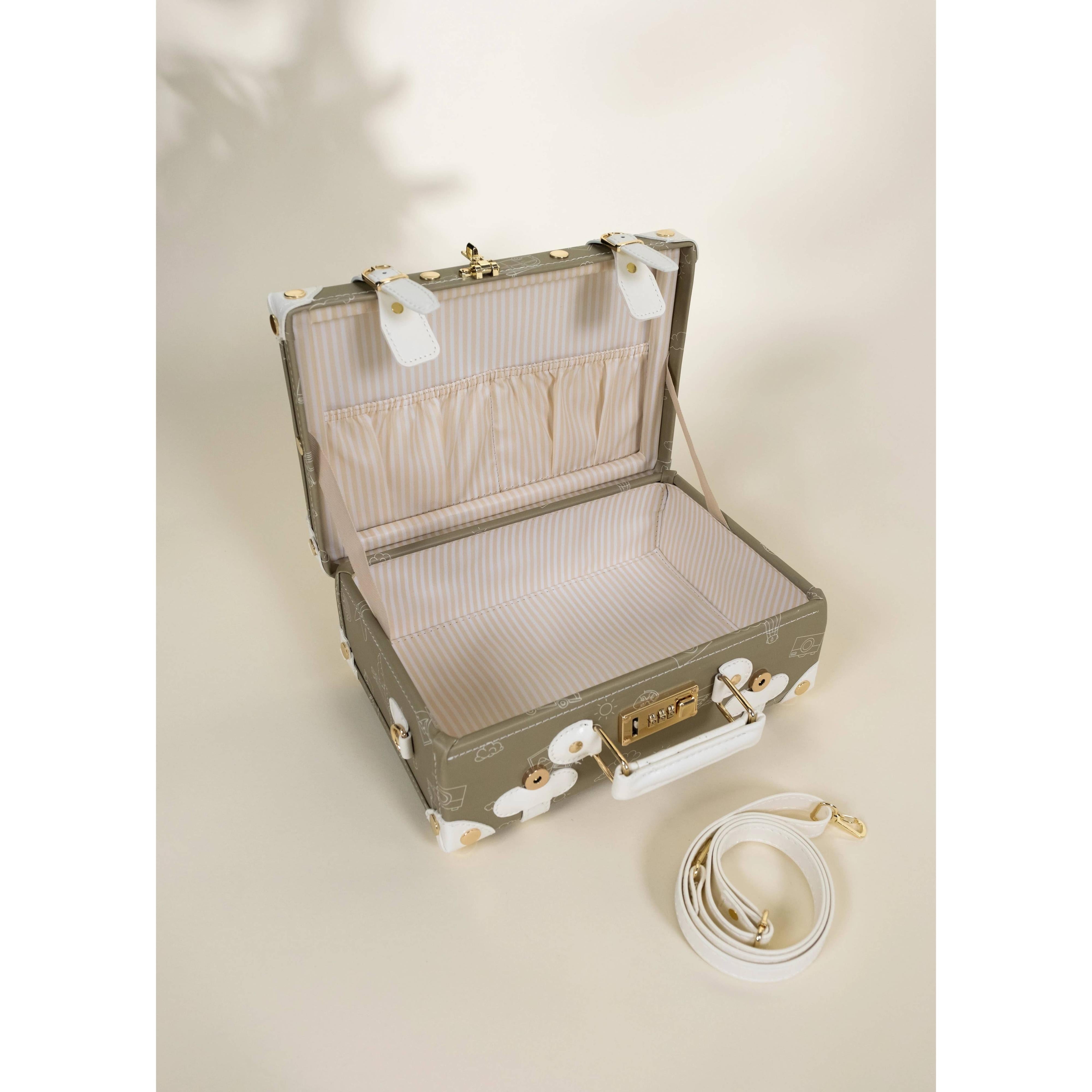 Coco Village - Vegan Leather Carry-On Suitcase - Travel