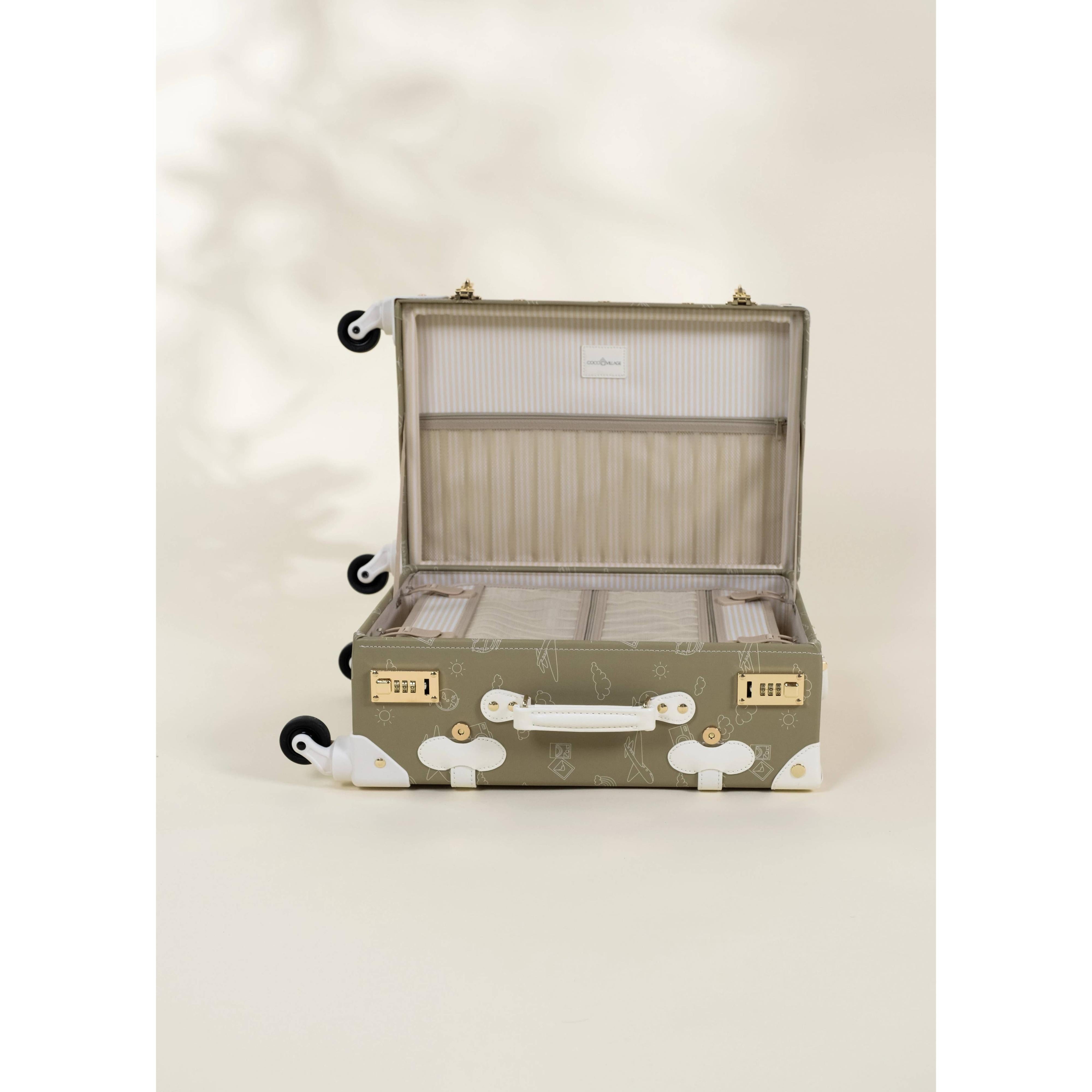 Coco Village - Vegan Leather Carry-On Suitcase - Travel