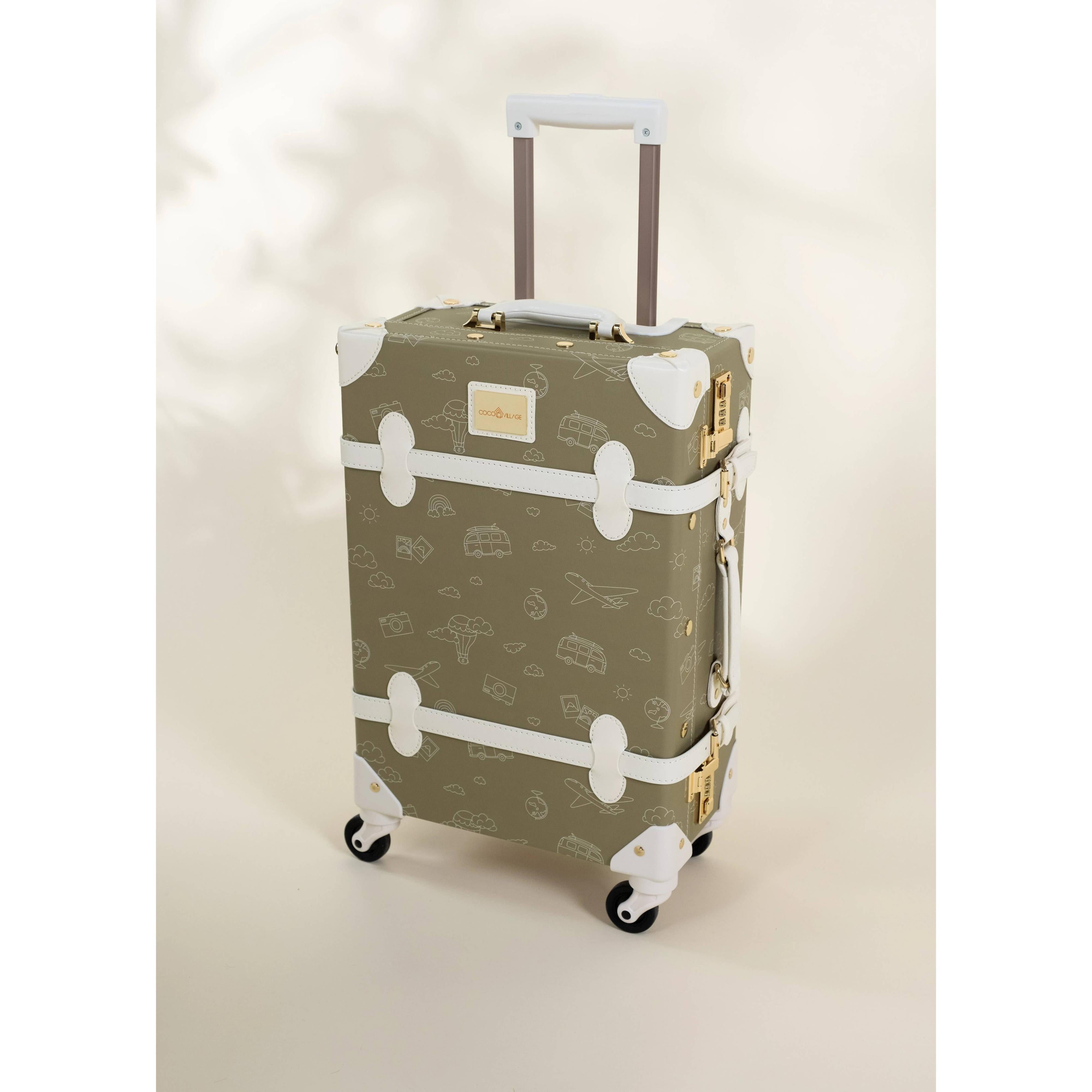 Coco Village - Vegan Leather Carry-On Suitcase - Travel-Coco Village-Little Giant Kidz