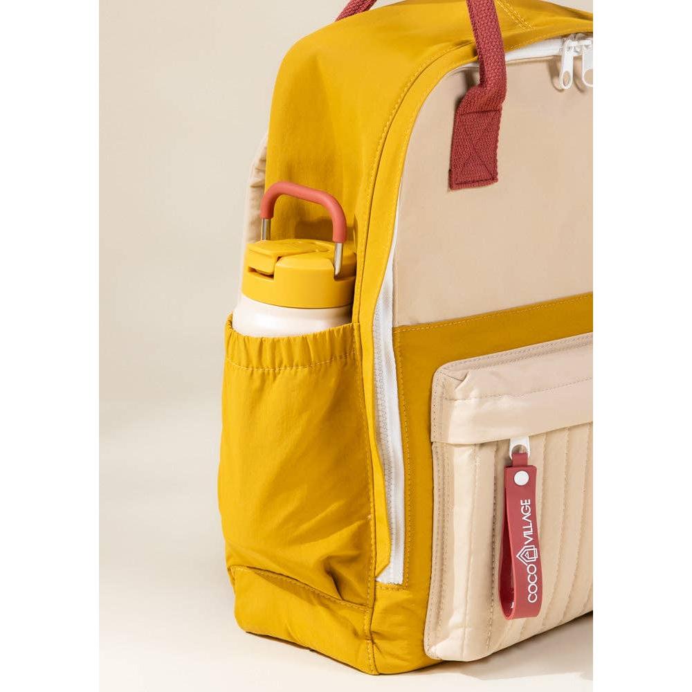 Coco Village - Washable Nylon Backpack - Golden Hour