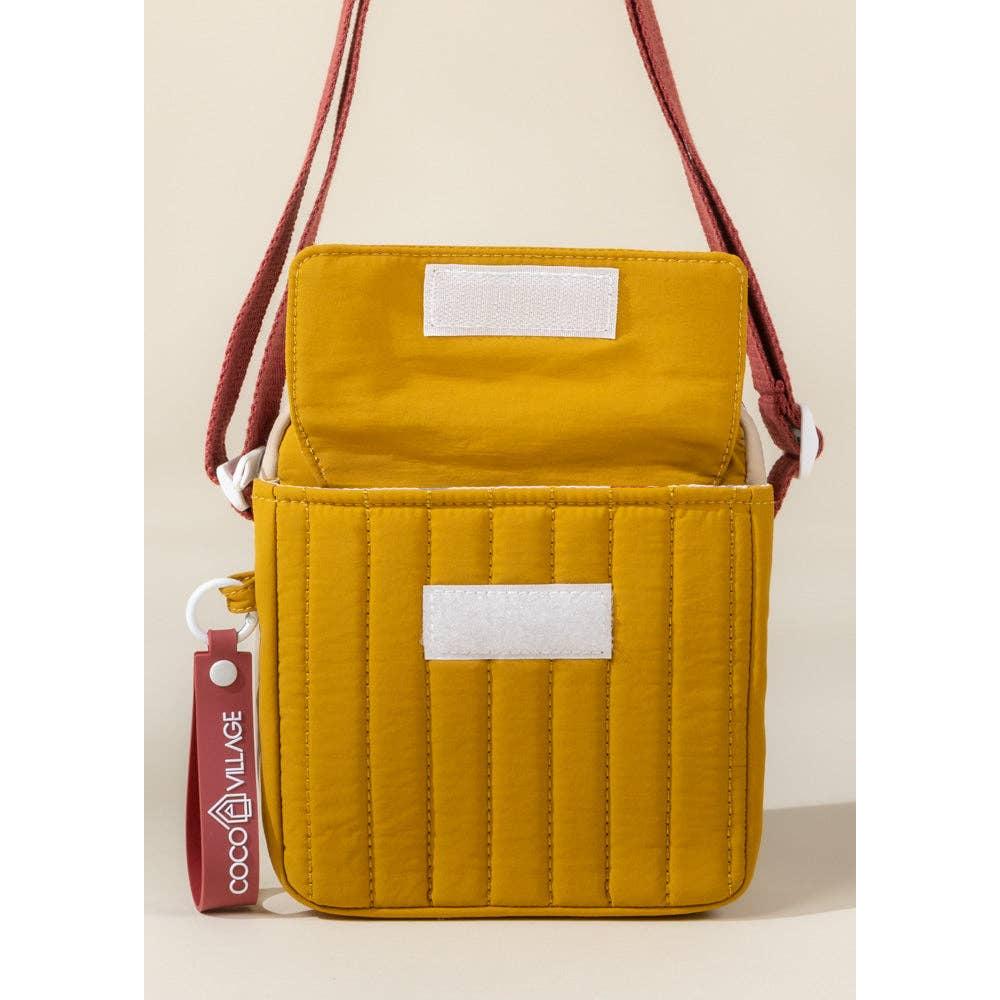 Coco Village - Washable Nylon Crossbody Bag - Golden Hour-Coco Village-Little Giant Kidz