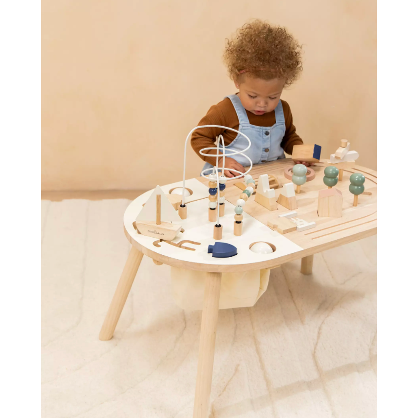 Coco Village Wooden Activity Table-Coco Village-Little Giant Kidz
