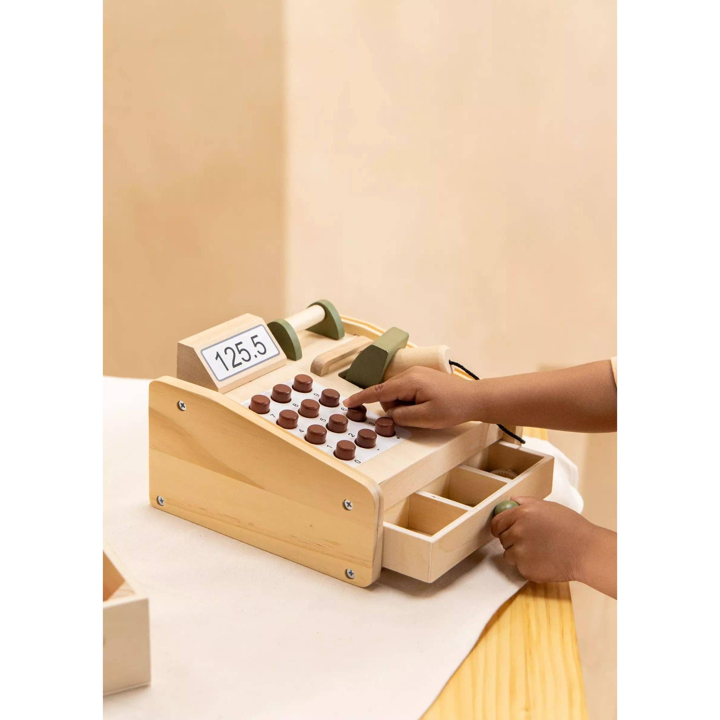 Coco Village - Wooden Cash Register-Coco Village-Little Giant Kidz