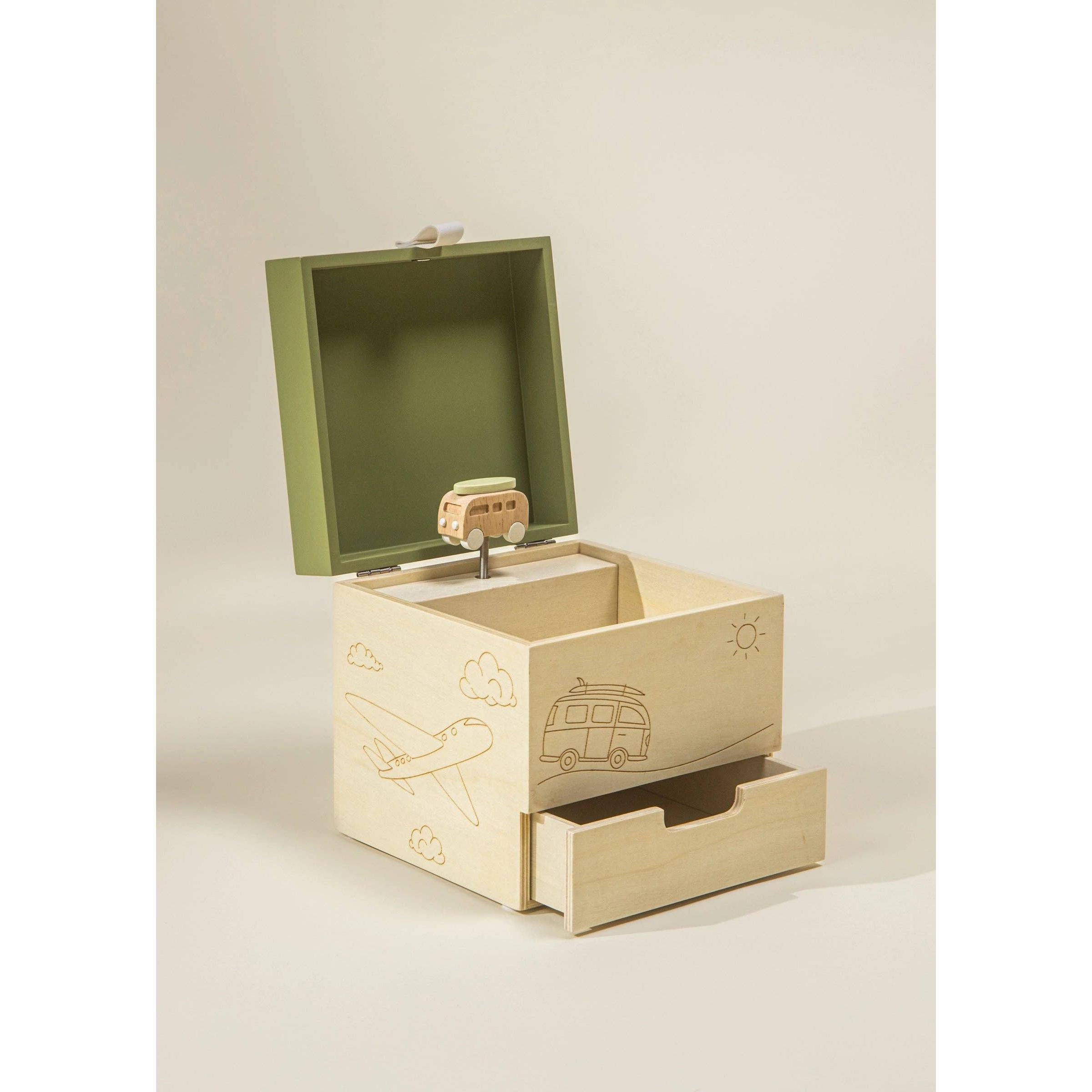 Coco Village - Wooden Musical Souvenir Box - Travel-Coco Village-Little Giant Kidz