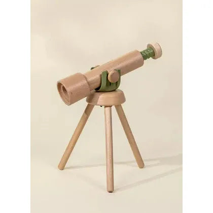 Coco Village Wooden Tripoc Telescope- 15X Zoom-Coco Village-Little Giant Kidz