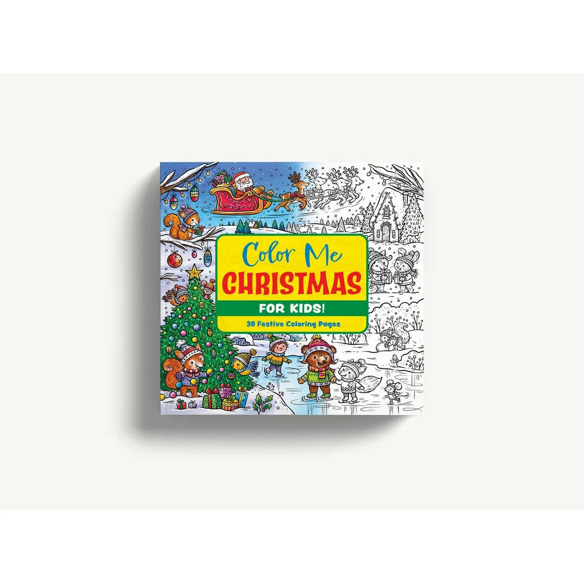 Color Me CHRISTMAS For Kids!-HARPER COLLINS PUBLISHERS-Little Giant Kidz