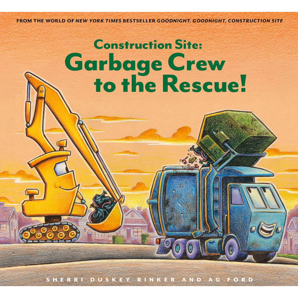 Construction Site: Garbage Crew to the Rescue!-CHRONICLE BOOKS-Little Giant Kidz
