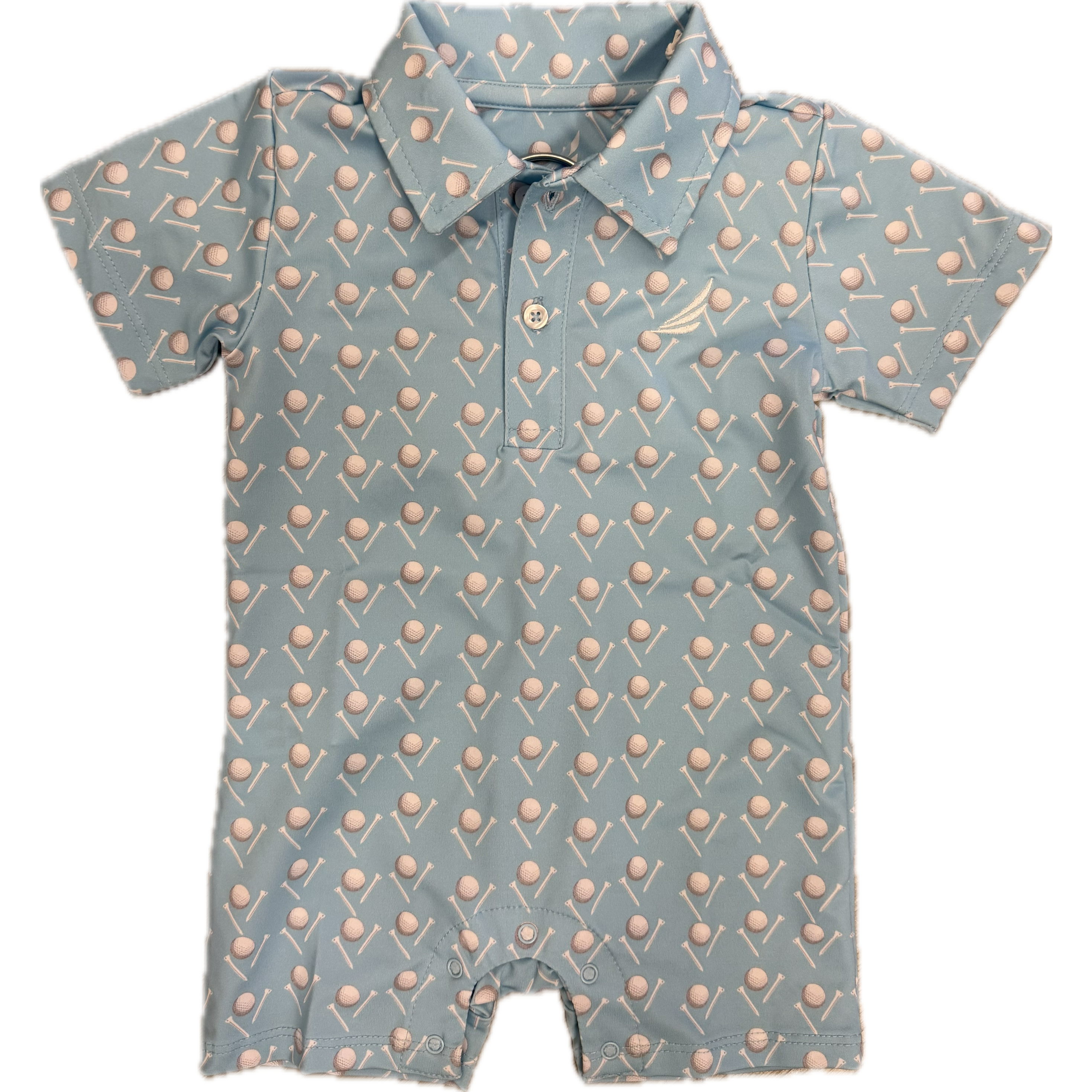 Coolybri Banks- Performance Polo Romper- Golf-Coolybri-Little Giant Kidz