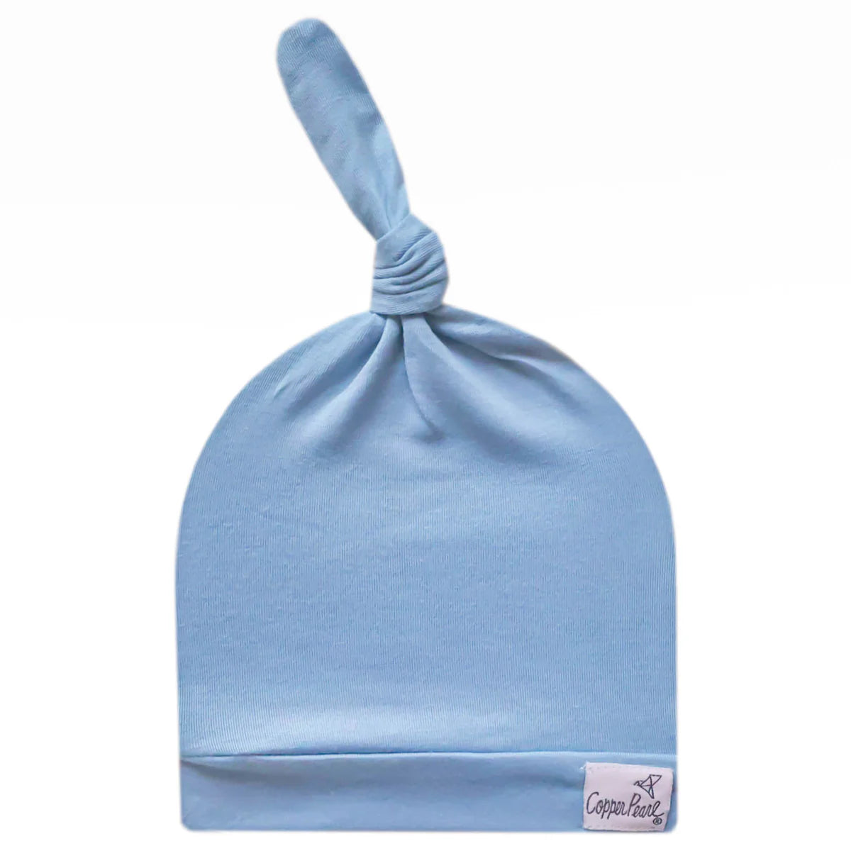Copper Pearl Robin Top Knot Hat (0-4M)-COPPER PEARL-Little Giant Kidz