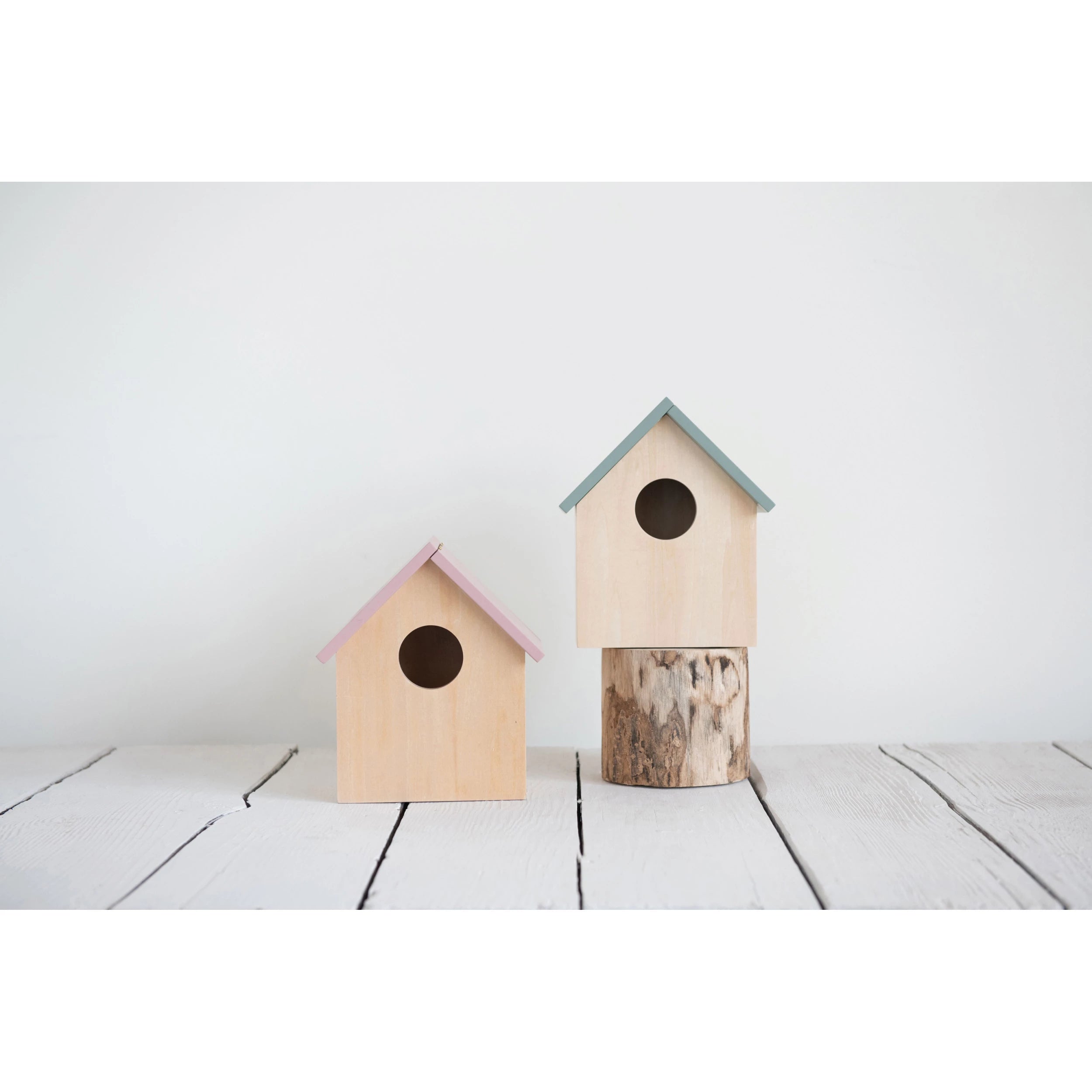 Creative Co-Op Decorative Wood Storage Birdhouse-COOP-Little Giant Kidz
