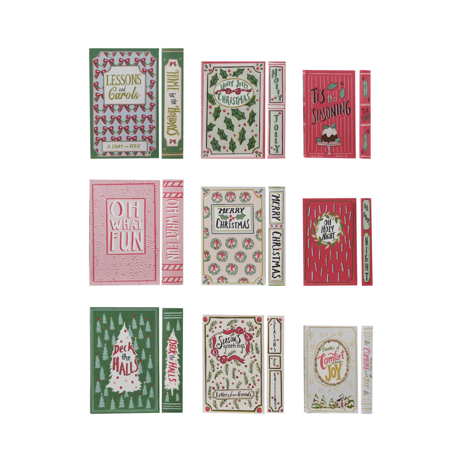 Creative Co-Op MDF & Canvas Book Storage Boxes, 3 Styles-Sold Individual-COOP-Little Giant Kidz
