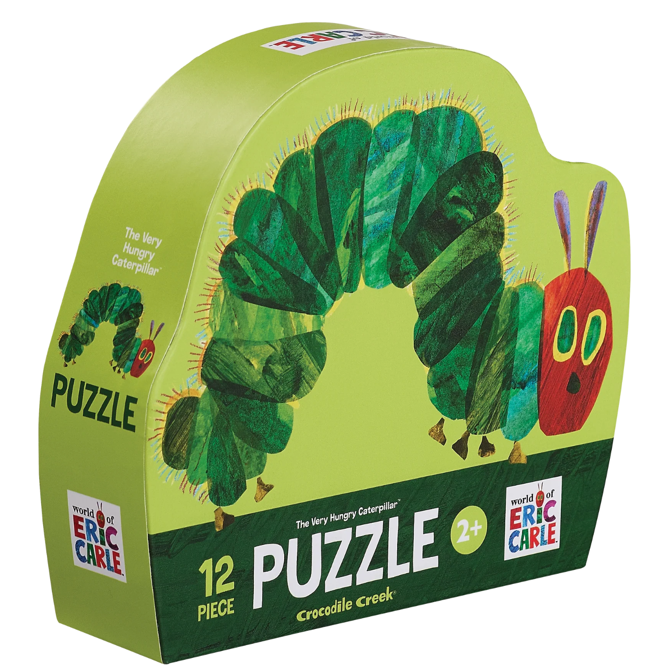 Crocodile Creek 12-pc Shaped Box Puzzle/Very Hungry Caterpillar-Crocodile Creek-Little Giant Kidz