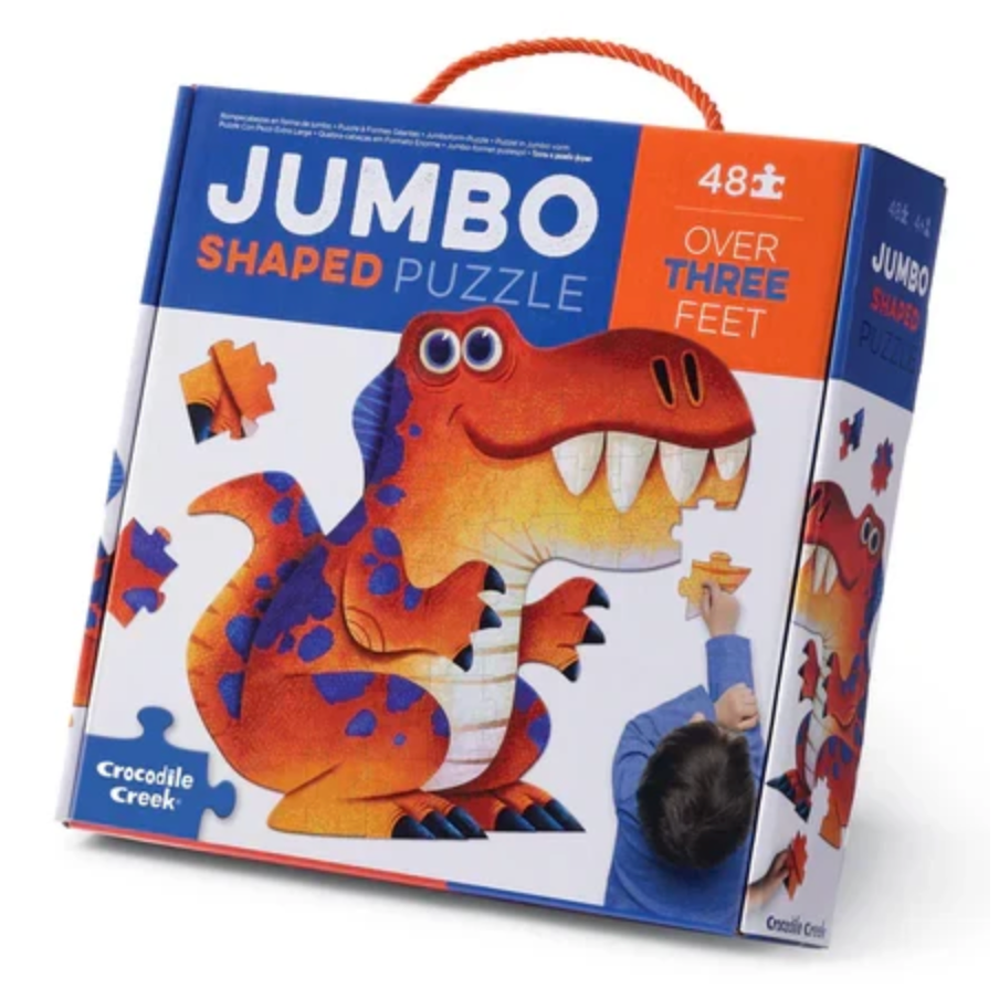 Crocodile Creek 48-pc Jumbo Puzzle/Dinosaur-Crocodile Creek-Little Giant Kidz