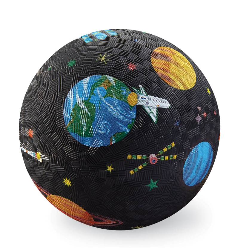 Crocodile Creek 5" Playground Ball/Space Exploration-Crocodile Creek-Little Giant Kidz