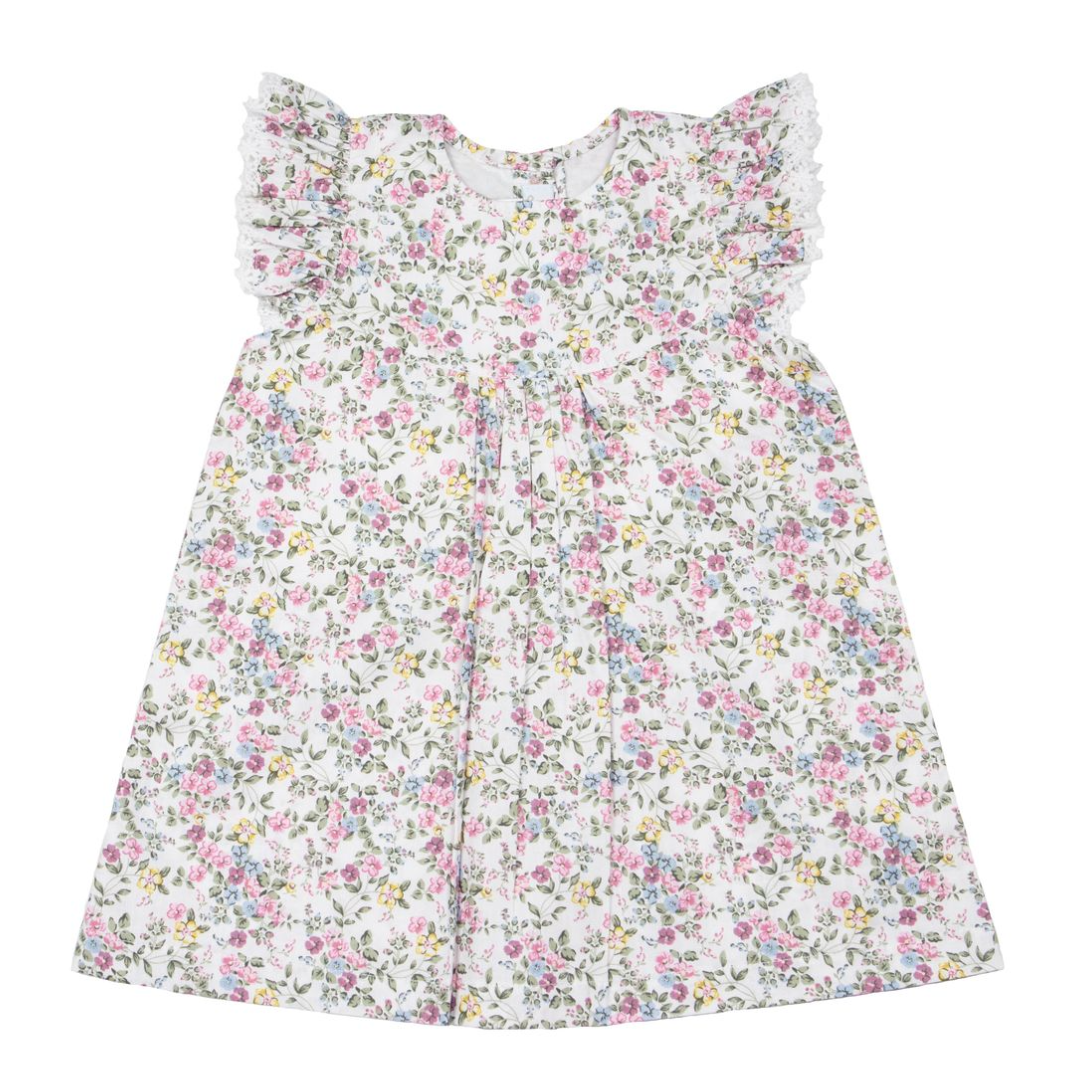 Cuclie Ana Sleeveless Dress- Floral-Cuclie Baby-Little Giant Kidz