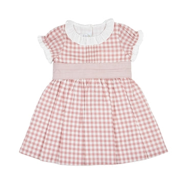Cuclie Baby Mila Occasion Dress - Gingham-Cuclie Baby-Little Giant Kidz