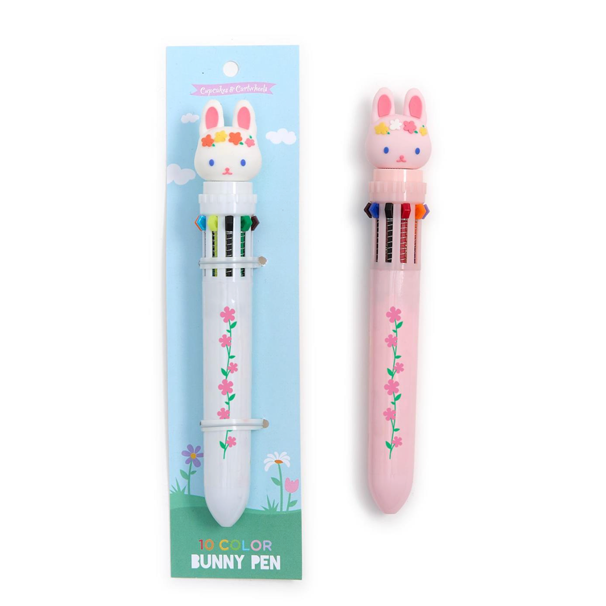 Cupcake & Cartwheels Easter Bunny 10 Color Pen-CUPCAKES & CARTWHEELS-Little Giant Kidz