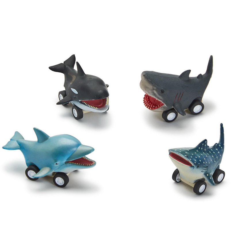 Cupcakes & Cartwheels Reef Racers Fish Pull Back Toy-CUPCAKES & CARTWHEELS-Little Giant Kidz