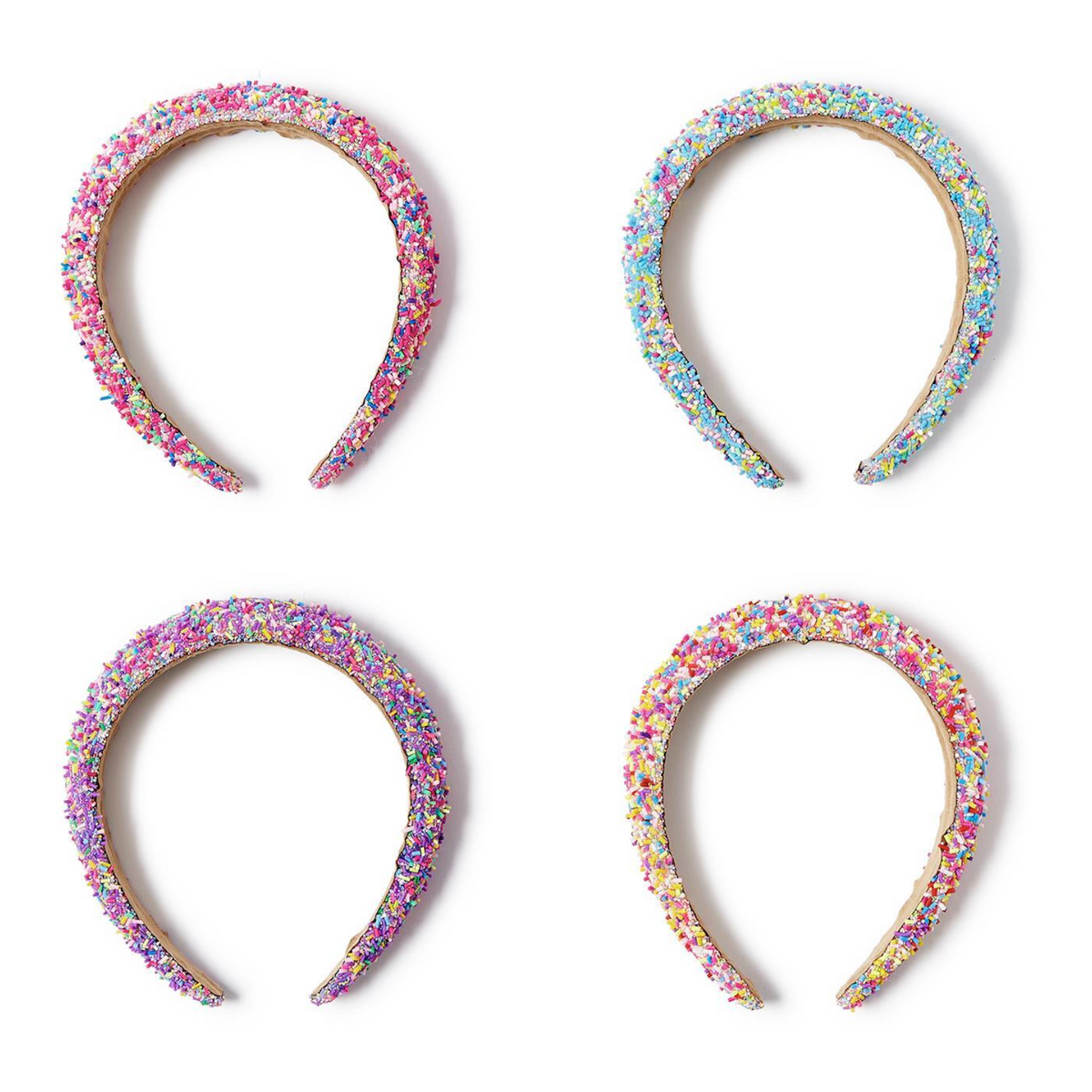 Cupcakes & Cartwheels Sprinkles Headband - Assorted Colors-CUPCAKES & CARTWHEELS-Little Giant Kidz