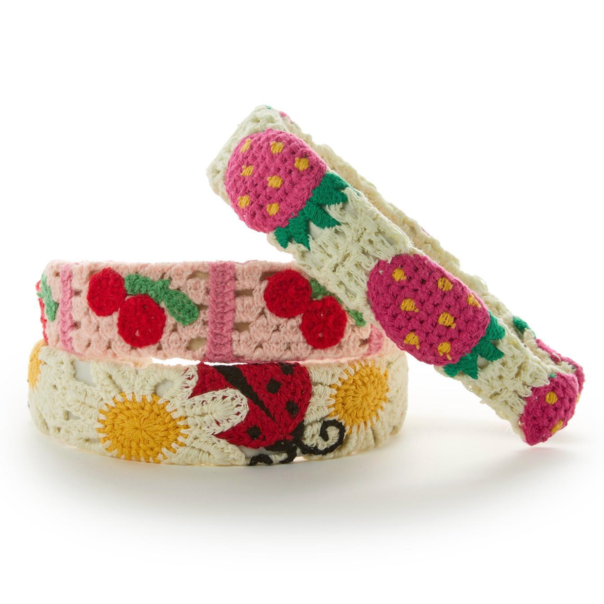 Cupcakes & Cartwheels Sweet Belle Crochet Headband Assorted-CUPCAKES & CARTWHEELS-Little Giant Kidz