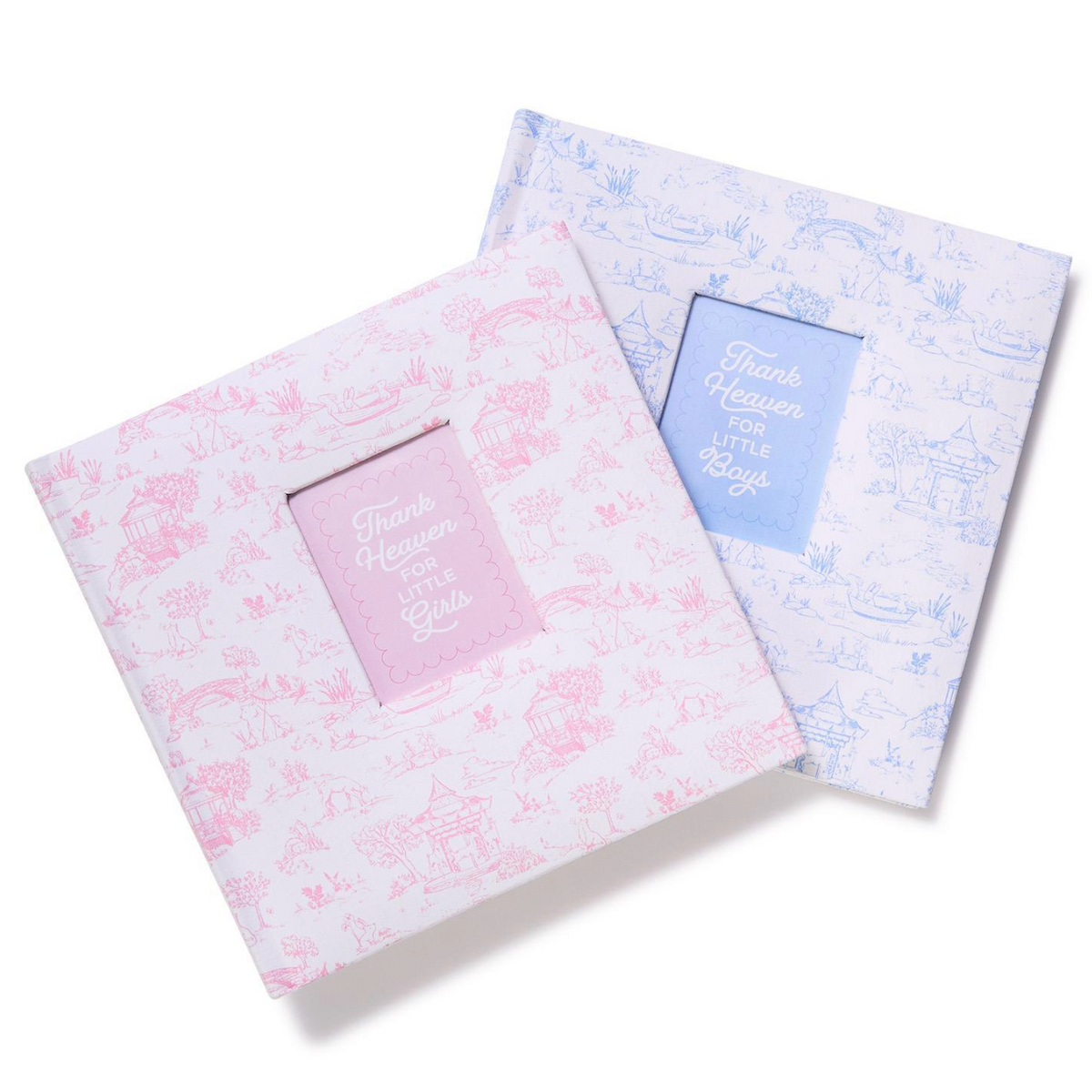 Video/photo Alb Cupcakes & Cartwheels Thank Heaven Animal Toile Fabric Cover Photo Alb