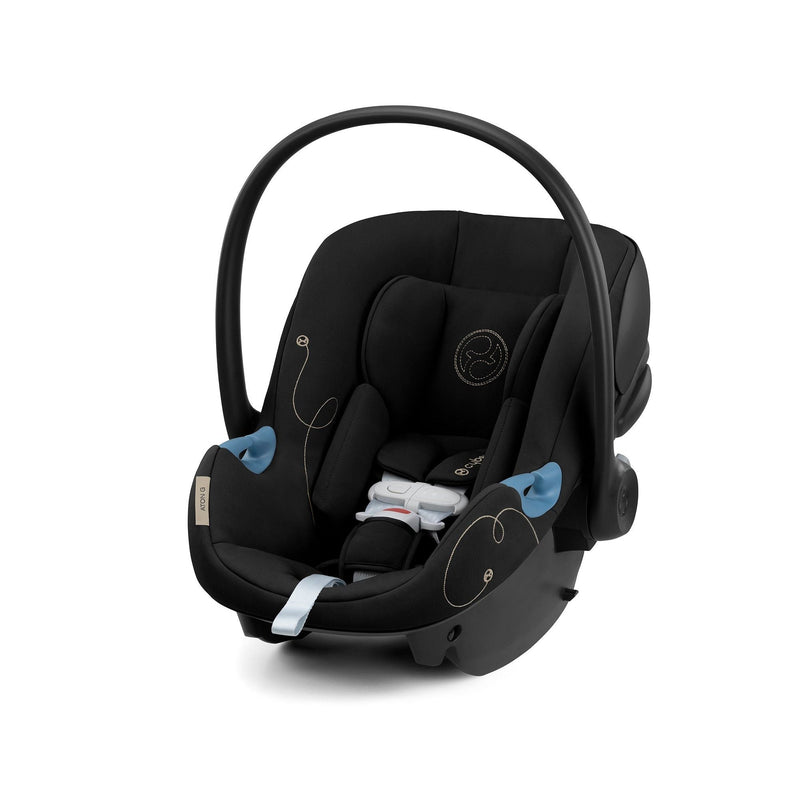 Cybex Gold Aton G Infant Car Seat with SensorSafe - Moon Black-Cybex-Little Giant Kidz