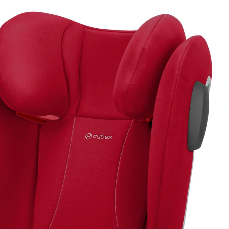 Cybex Silver Solution B2-Fix+Lux Booster Seat - Dynamic Red-Cybex-Little Giant Kidz
