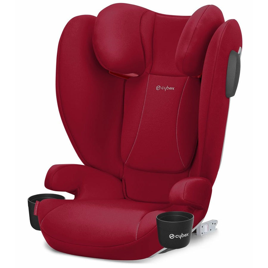Cybex Silver Solution B2-Fix+Lux Booster Seat - Dynamic Red-Cybex-Little Giant Kidz