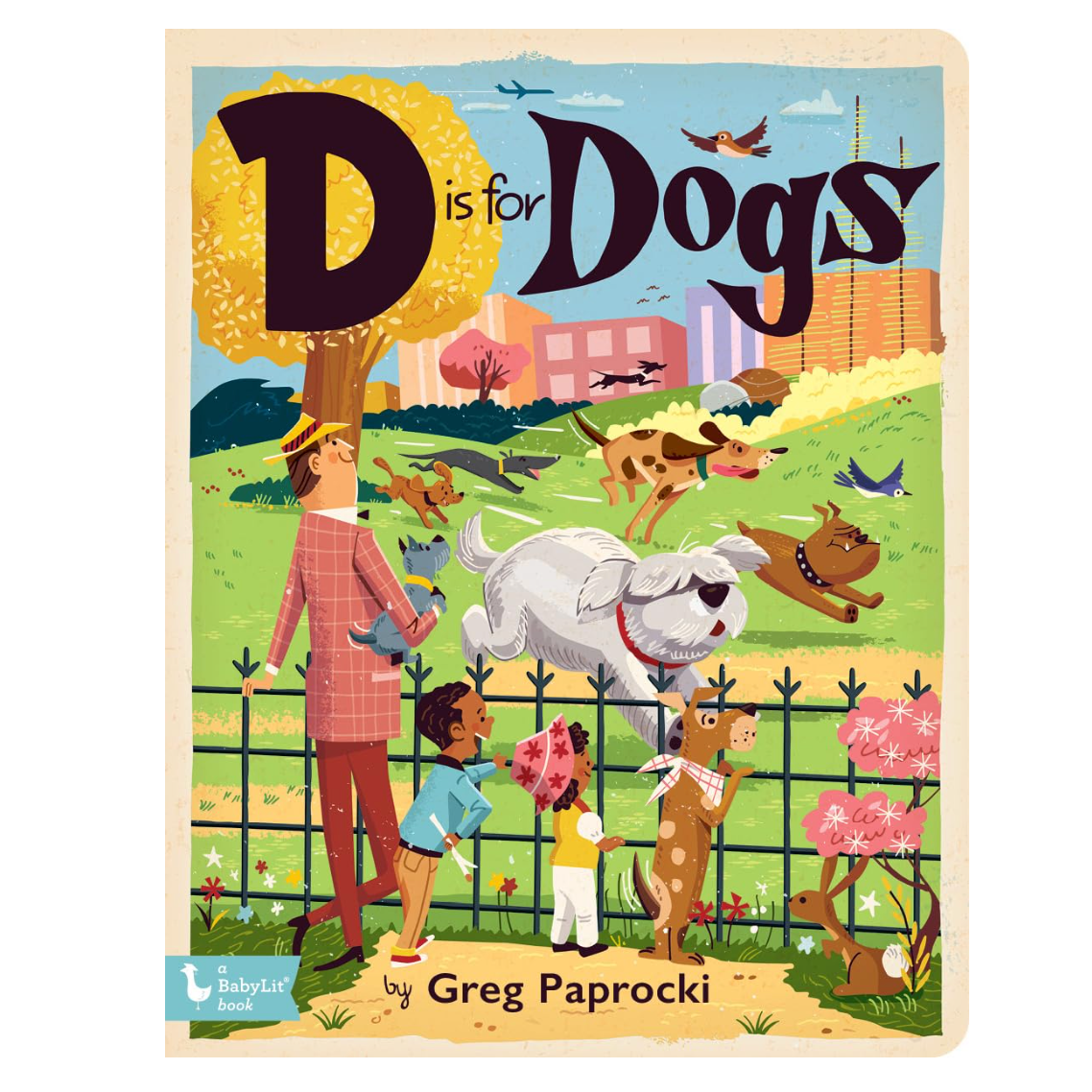 D is for Dogs (Board Book)-GIBBS SMITH-Little Giant Kidz
