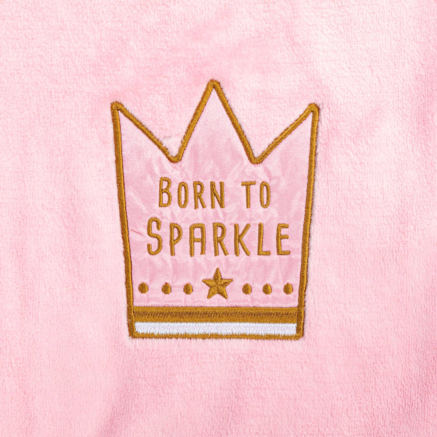 DEMDACO Born to Sparkle Pink Blanket - 30x40in-DEMDACO-Little Giant Kidz