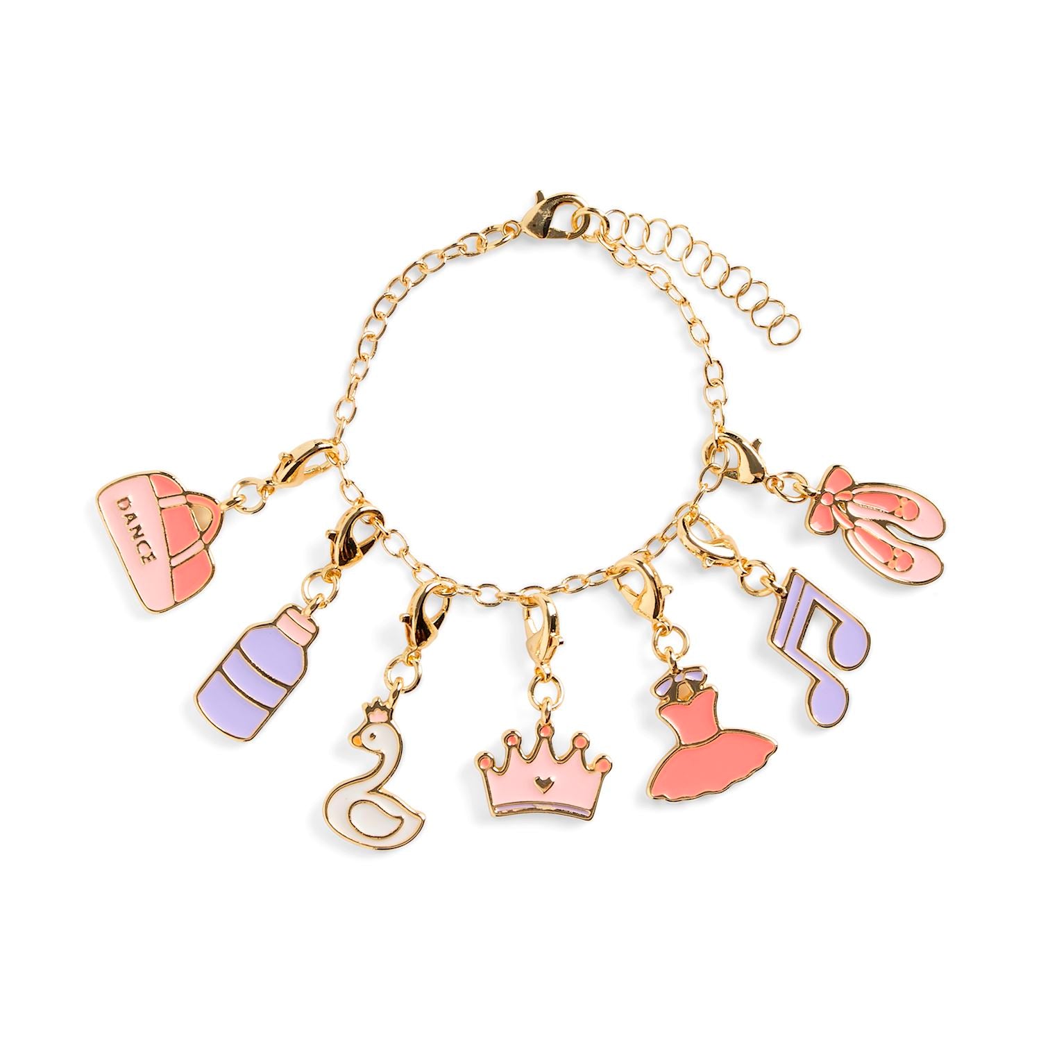 DEMDACO Recital Charm Bracelet Set - 5.5"(+1.5" Extender)-DEMDACO-Little Giant Kidz
