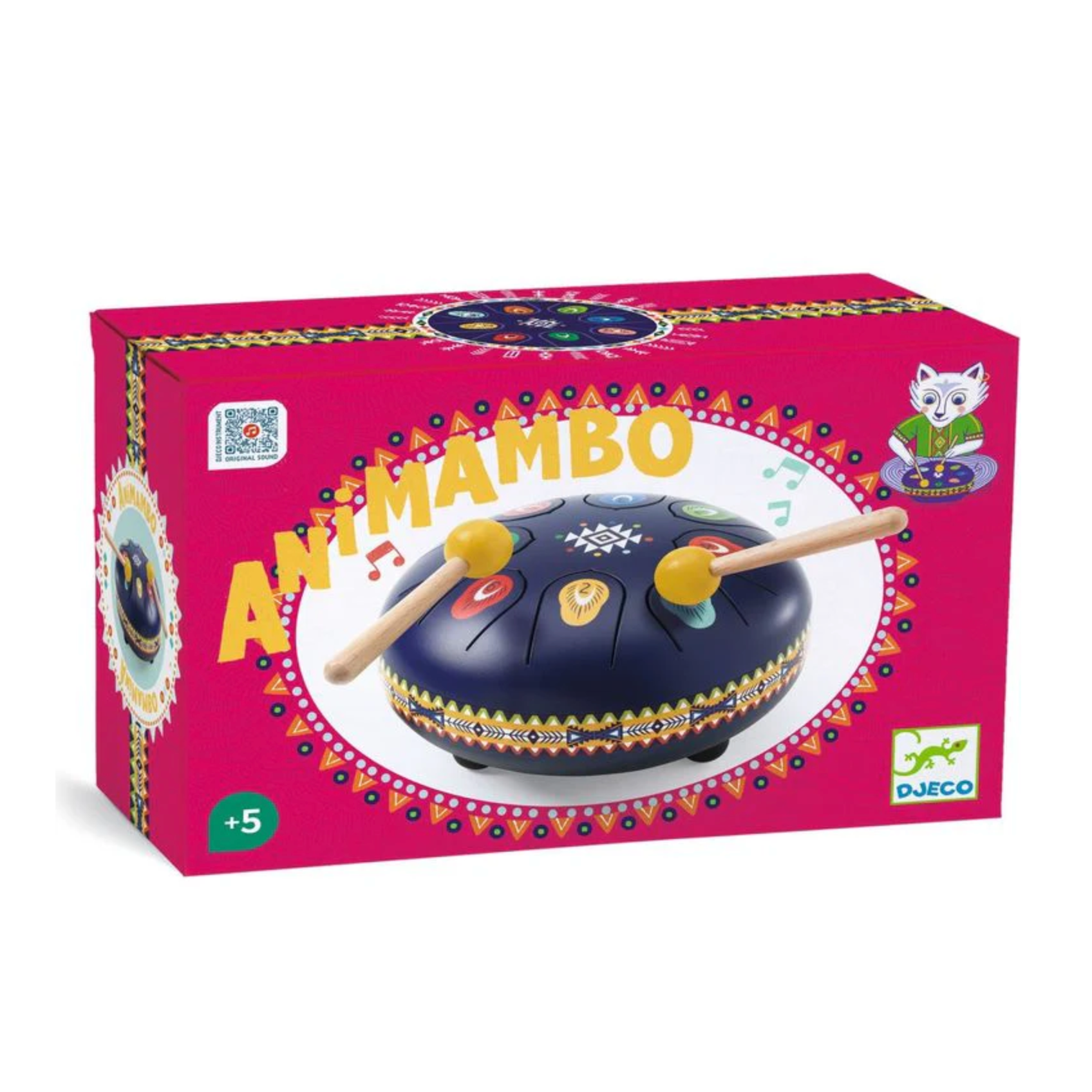 DJECO Animambo Metal Drum -DJECO-Little Giant Kidz