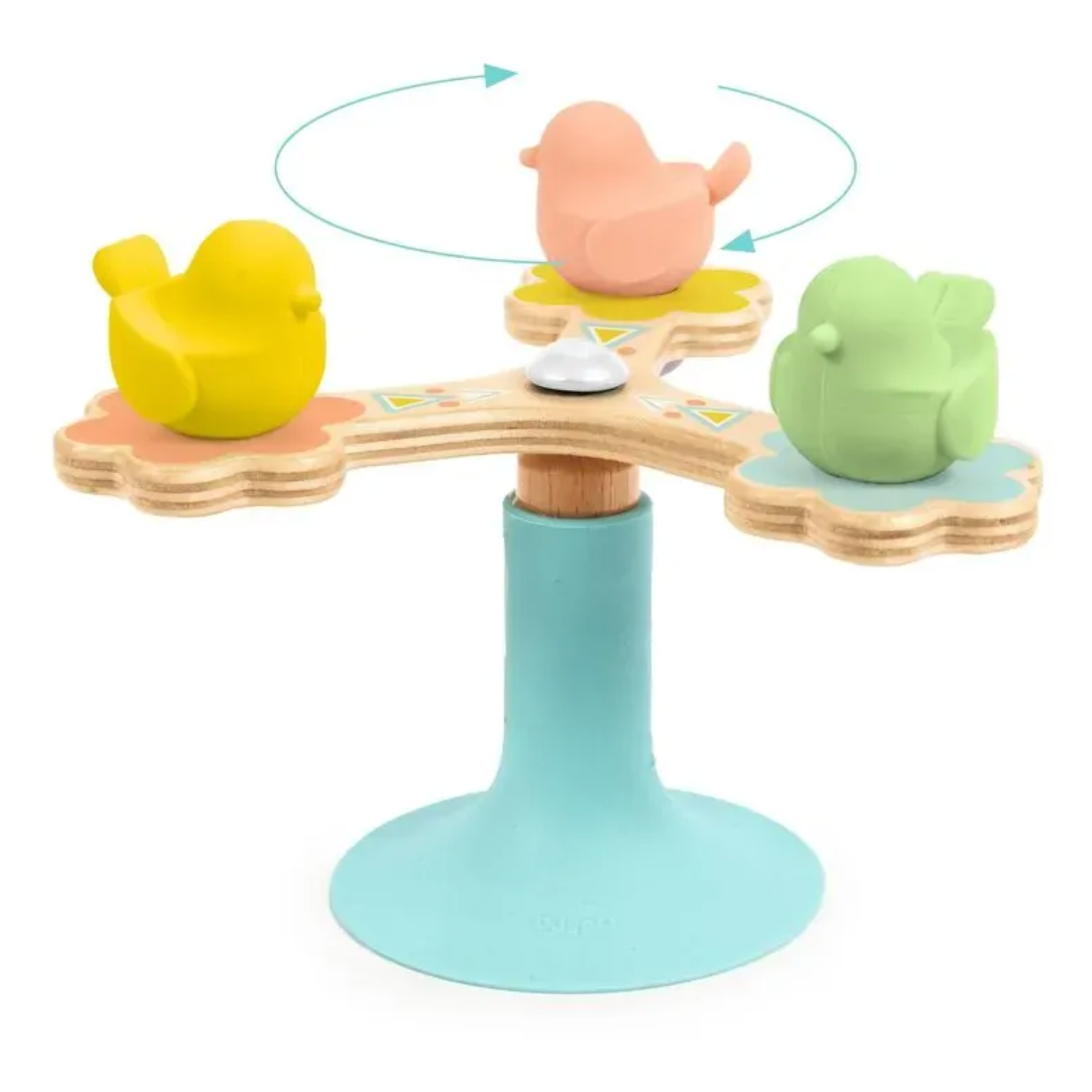 DJECO Baby White BabySpini -DJECO-Little Giant Kidz