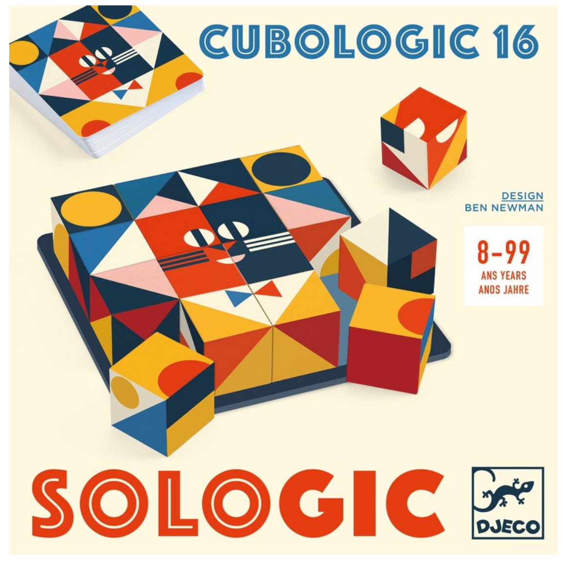 DJECO Cubologic 16 - Observational Game-DJECO-Little Giant Kidz