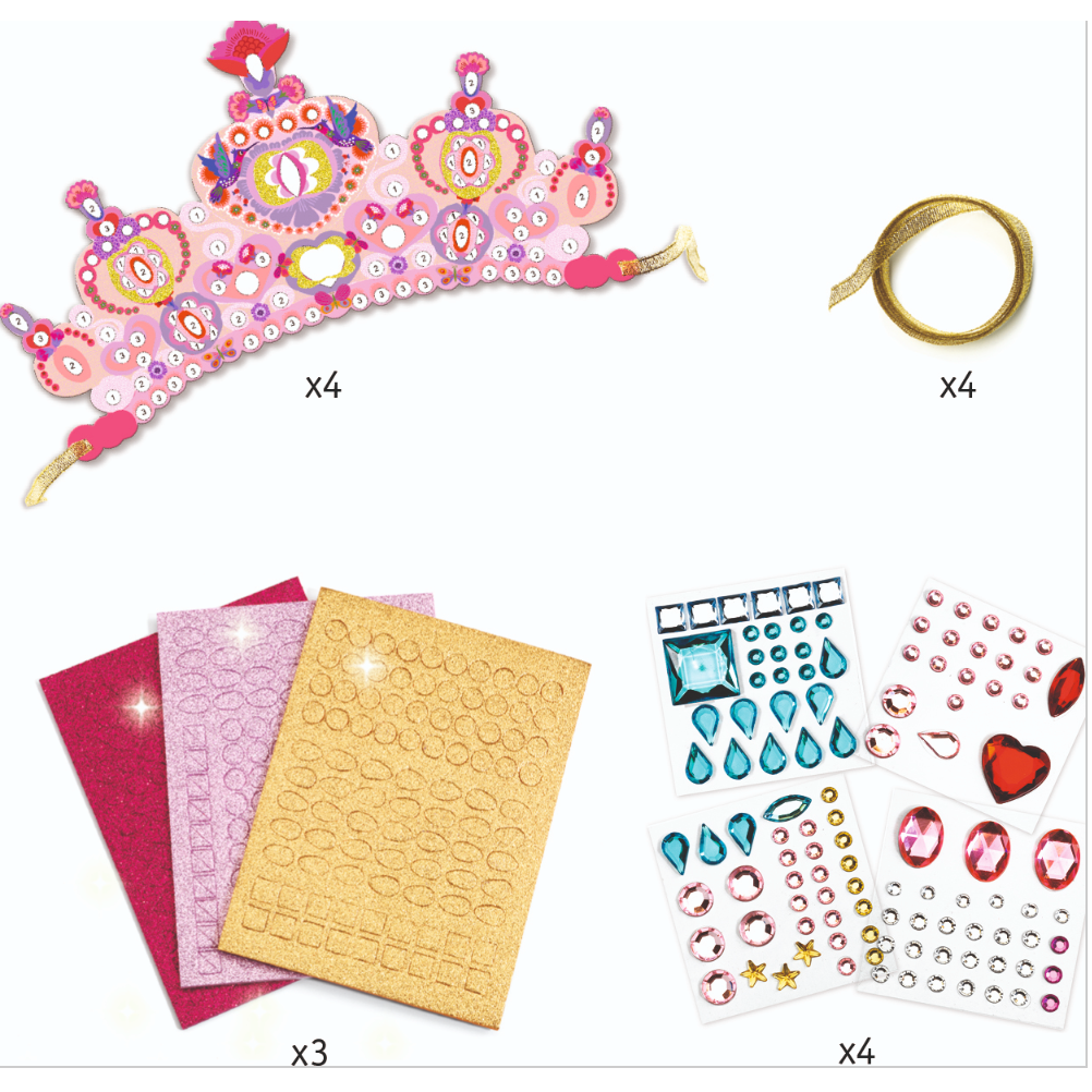 DJECO DIY Like A Princess Crown -DJECO-Little Giant Kidz