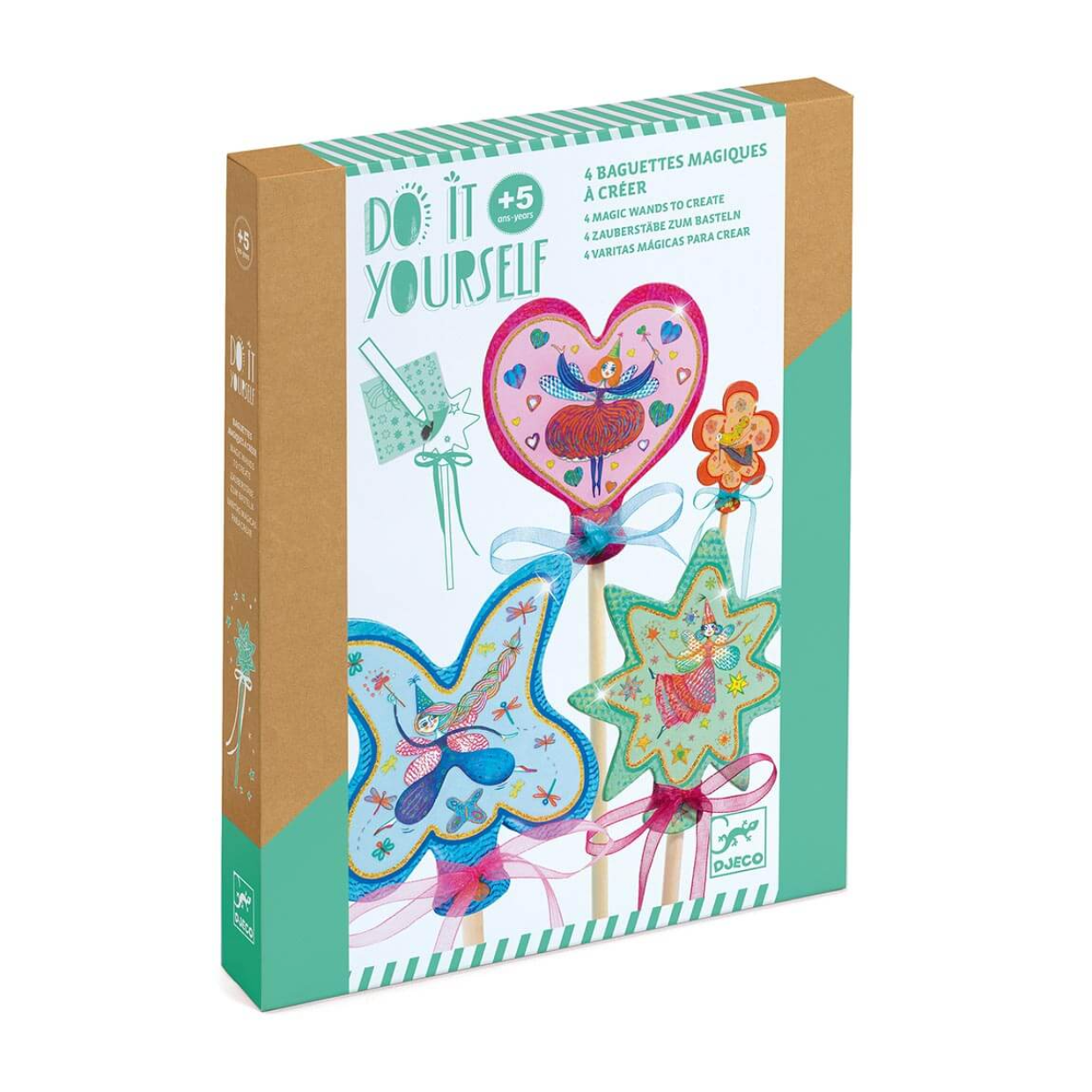 DJECO DIY Little Fairies Wands -DJECO-Little Giant Kidz