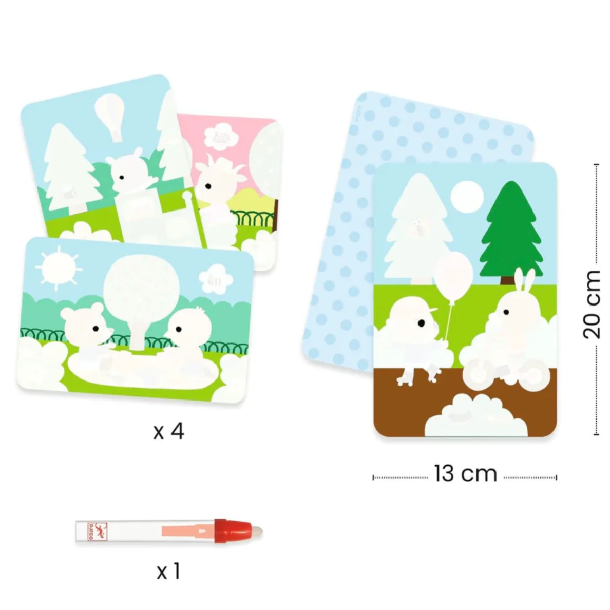 DJECO PG In the Park Magic Coloring -DJECO-Little Giant Kidz