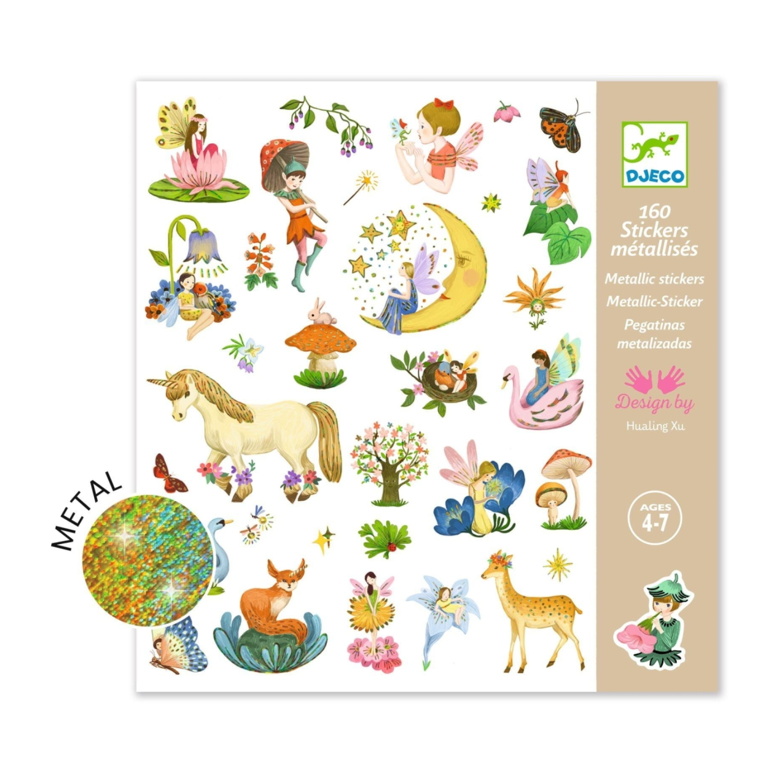 DJECO PG Stickers Fantasy -DJECO-Little Giant Kidz