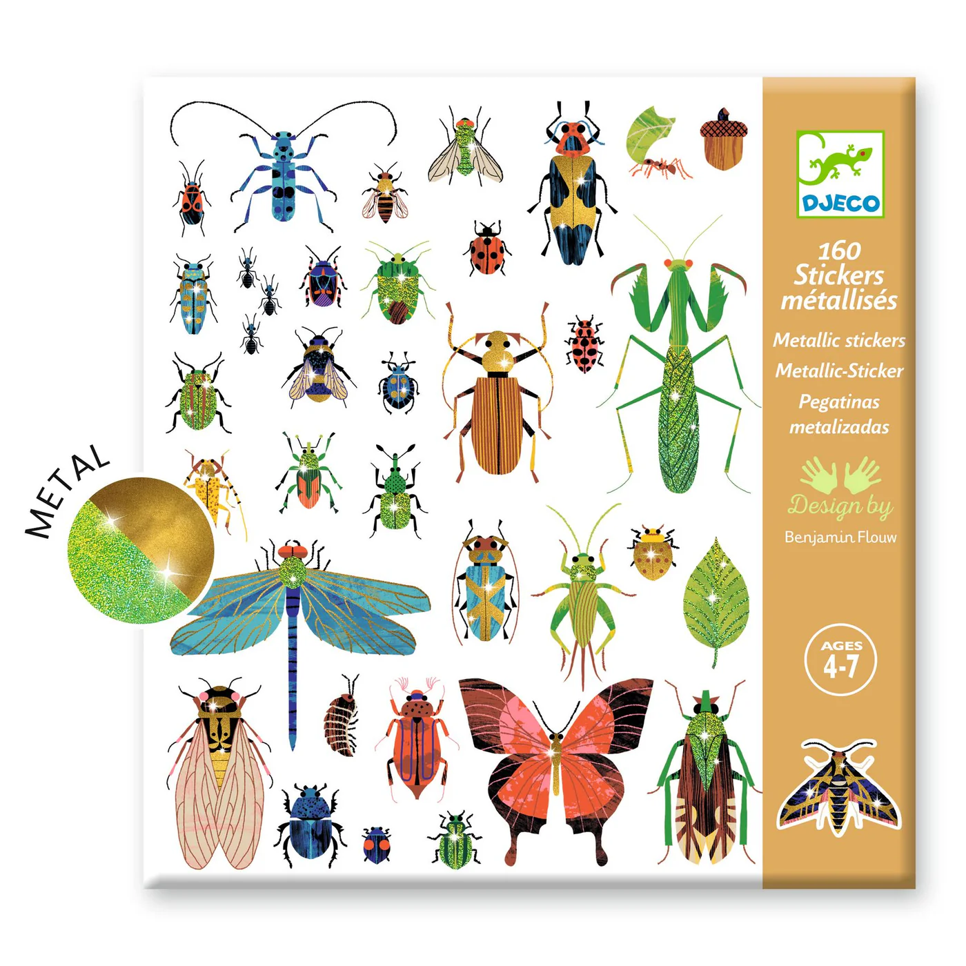 DJECO PG Stickers Microcosmos -DJECO-Little Giant Kidz